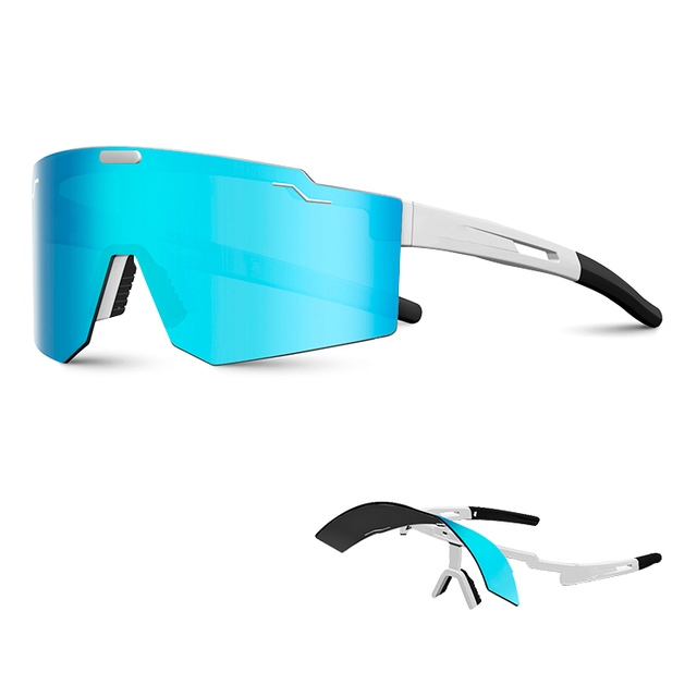 2026 High Quality Sports Sunglasses Flip up Polarized Lenses Cycling Glasses Fit Over Running Fishing Safety Goggles Custom Logo