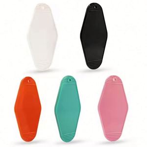 Design Promotional Custom logo Color Material Key TAB Blank Plastic Vintage Vintage Motel Rooms Hotel Keychain - Product Image 6