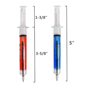 Plastic <b>Pen</b> Syringe <b>Pens</b> logo Customized Cute School Supplies - Product Image 2