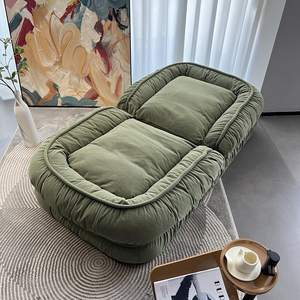 Sofá cama de diseño especial único para sala de estar, sofá cama plegable de tela - Product Image 5