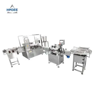 HIGEE essential oil spray bottle filling and capping machine colored essential oil bottles bottling machine