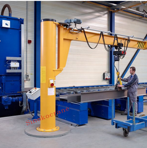 Bras articulé à flèche de 1 tonne, grue à flèche avec palan électrique pour atelier - Product Image 3