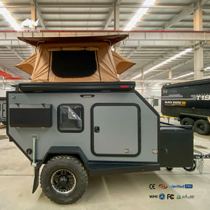 Caravana Retro Hubdach <span class=keywords><strong>Camper</strong></span> Remolques De Viaje Y Casas Rodantes Box Trailer Gebruikt Yuanhang Max Rv - Product Image 1