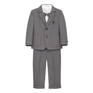 Traje Elegante Estilo Caballero Británico para Niños, Blazer para Niños Pequeños y Medianos, Disfraz para Presentaciones de Piano - Product Image 1