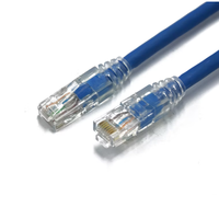 Kabel Ethernet Ultra Slim Cat6A FTP UTP 28AWG Tembaga Outdoor 100m PVC CCC Brothers-Y