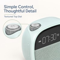 Haut-parleur Bluetooth portable, réveil numérique de table, idéal pour le bureau, la chambre et le salon, parfait pour offrir en cadeau, personnalisation OEM ODM