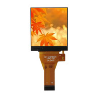 Layar LCD TFT 1.44 Inci Bentuk Persegi 128*128 Pengontrol ST7735S Antarmuka SPI TN Modul Kecerahan 300 dengan Lampu Latar LED Putih