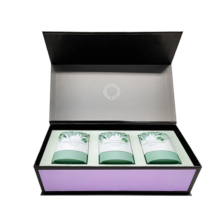 कस्टम लोगो मुद्रित लक्जरी कार्डबोर्ड कॉफी ब्लोमिंग चाय सेट उपहार पैकेजिंग बॉक्स चाय बैग के लिए