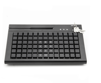 Mini interrupteur professionnel avec clavier filaire/Usb, pour caisse enregistreuse, Programmable, avec lecteur de cartes magnétiques, 1 pièce