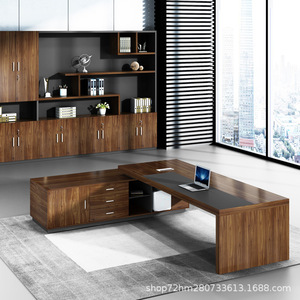Escritorio Ejecutivo Yinghuang 1200*600 1600*800 1800*800 2000*900 con Estantería, Muebles de Oficina, Conjunto de Silla de Escritorio para Gerente - Product Image 4