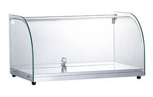 علبة عرض الطعام التجارية والضيافة من الزجاج المحيط - Product Image 2