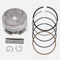Kit de joints de segment de Piston de bloc-cylindre de moto de taille d'alésage de 80mm TRX300 pour HONDA TRX300EX 1999-2008 TRX300X 2009