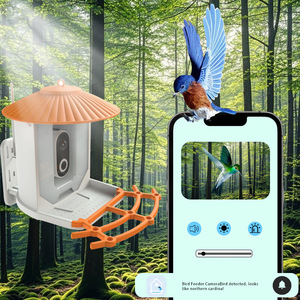 Nouveau modèle de mangeoire à oiseaux intelligente en ABS avec vidéo ultra-HD 4MP, classificateur d'oiseaux intelligent par IA et prise en charge de l'application <span class=keywords><strong>VicoHome</strong></span> - Product Image 3