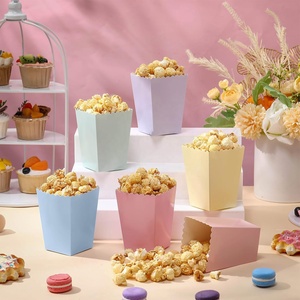 Caja de Palomitas de Maíz Reutilizable con Diseño Plegable a Prueba de Fugas, Color Personalizado y Tamaño a Medida, para Pollo Frito, Palomitas de Maíz, Papas Fritas, Galletas y Dulces - Product Image 5