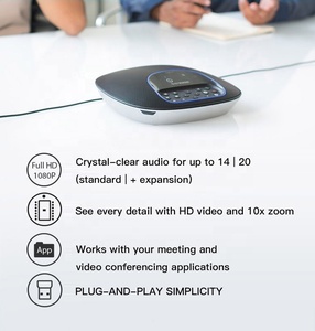 ระบบประชุมทางวิดีโอและเสียงแบบ HD รุ่น Cc3500e เว็บแคมสำหรับธุรกิจกลุ่ม รุ่น Cc3500e เว็บแคมขายส่ง - Product Image 4