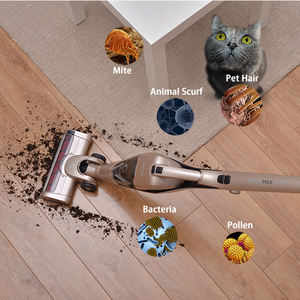 مكنسة كهربائية لاسلكية قابلة لإعادة الشحن بتصنيع المعدات الأصلية، أفضل مكنسة عمودية 2 في 1 من المصنع - Product Image 3