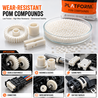 Granulés de plastique technique POM modifié renforcé TAIYI, haute résistance aux chocs, moulage par injection, 13 KJ/m (impact encoche)