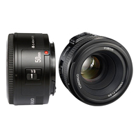 Objectif YONGNUO 50mm YN50mm F1.8 pour Appareil Photo Canon EF 50mm, Objectifs à Grande Ouverture pour Reflex Numériques EOS 700D 750D 800D 5D Mark II IV 10D 1300D