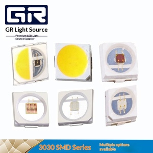 Perles LED de type puce <span class=keywords><strong>SMD3030</strong></span>, lumière blanche, haute luminosité 180 Lm/W, CRI>90, angle de vision de 5° - Product Image 4