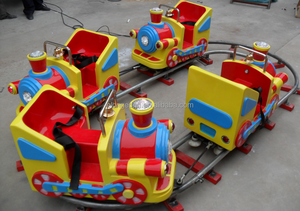 Baby train kids ride on railway train, giro in <span class=keywords><strong>treno</strong></span> elettrico per bambini, giostre nel parco divertimenti - Product Image 2