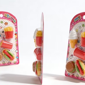 Gommes à effacer Kawaii en forme de hamburger pour enfants, nouveauté de Kids Favor Factory - Product Image 4