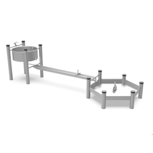 plage jouets enfants marguerite sable et eau Table de jeu équipement de terrain de jeu extérieur pour parc d'attractions - Product Image 4