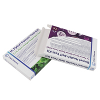 Kit de test personnalisé Boîte d'emballage de produit Boîte de test pliable Boîtes en papier biodégradables
