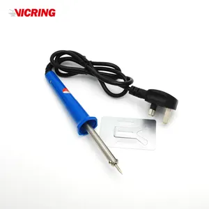 VICRING-soldadores eléctricos de 30w, herramienta de soldadura de temperatura ajustable, soldador electrónico