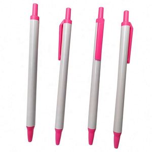 Clip Clicks Retractable Ballpoint Pens, Medium 1.0mm, Black/Blue/Red Ink, <b>Journal</b>/Office Supplies, Custom Gift - Product Image 2