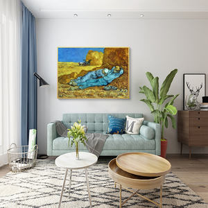 HONGYA-obra de arte de alta calidad, pintura al óleo famosa de Vincent <span class=keywords><strong>Van</strong></span> <span class=keywords><strong>Gogh</strong></span>, flor de almendro - Product Image 6