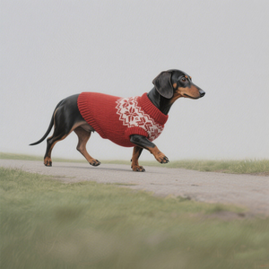 Joymay 2025 Summer Luxury Knitted Wool Dachshund Sweater <strong>for</strong> <strong>Dogs</strong> Trendying Pet <strong>Jumper</strong> with Custom Printing Private Label - Product Image 4
