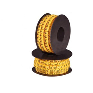 <span class=keywords><strong>Marqueur</strong></span> de câble plat en plastique Pvc, avec Tube électrique, vente directe d'usine, - Product Image 1