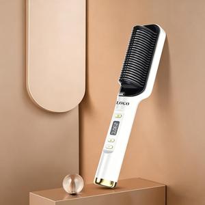 0728 80-230.c Adjustable Professional Hair Straightener 3d Dense Bristles Thermal Brush 420g Multi-styler with 360.swivel Cord - Product Image 4