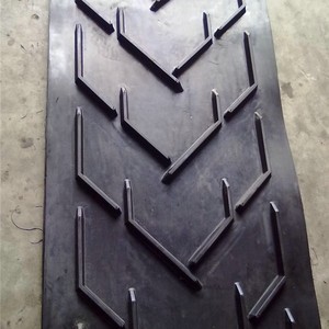 Fabricage Op Maat Gemaakte Industriële 8mpa-24mpa 200Mm-2000Mm Chevron Patroon V-Vorm Rubberen Transportband Voor Zwaartekracht Transportband - Product Image 2