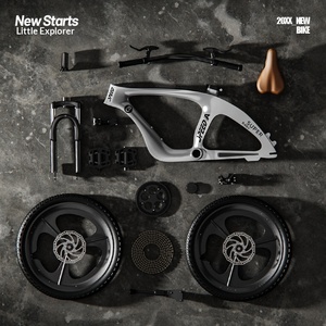 Bicicleta de Montaña para Niños de Aleación de Magnesio, para Edades de 7 a 11 Años, Ruedas de <span class=keywords><strong>20</strong></span> <span class=keywords><strong>Pulgadas</strong></span>, Suspensión en Horquilla, con Pedales Ordinarios, para Niños y Niñas - Product Image 5