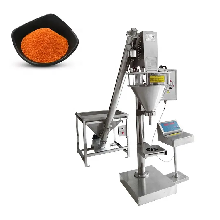 Machine de remplissage pour aliments en poudre, appareil de remplissage pour la farine, le riz, avec trémie fendue, 2020