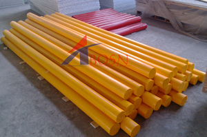 100% Trắng HDPE Rod/POM Rod HDPE que hàn - Product Image 2