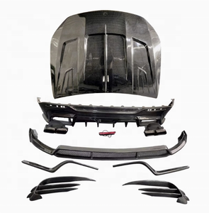 Kit de Carrocería de Fibra de Carbono de Alta Calidad YICKU para Mercedes-Benz <span class=keywords><strong>GLB</strong></span> 20-22, Mejora de Diseño, Pieza Automotriz, Labio Delantero, Labio Trasero, Capó, Gran Venta - Product Image 1