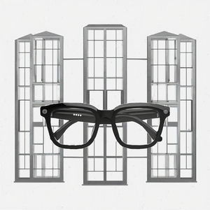Lunettes intelligentes IA améliorées <span class=keywords><strong>UniTek</strong></span> avec caméra 8MP 1080P, commande vocale, traduction en temps réel, étanches IPX-5, monture en polyuréthane - Product Image 3