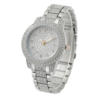 Nouvelle Montre de Luxe Édition Limitée 2026 pour Femme, Élégante, Sportive et Tendance, en Alliage Antique Argent et Or, à Quartz, avec Cadran Diamanté, Idéale pour Cadeau