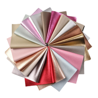 Feuilles de similicuir nacré métallisé couleur unie, rouleau de cuir synthétique pour projets DIY boucles d'oreilles sacs C56701Y