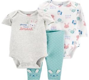 Combinaison d'été pour bébé, vêtements en coton pour bébé, ensembles de 3 pièces, vente en gros de vêtements pour nouveau-nés - Product Image 4