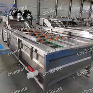 Máquina Industrial VBJX para Lavar y Secar Frutas y Verduras, Ideal para Piña y Otras Frutas - Product Image 5