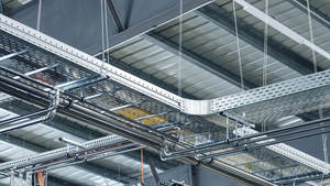 รางเคเบิลเหล็กแบบเจาะรูแนวนอนสำหรับงานก่อสร้างอุตสาหกรรม - Product Image 6