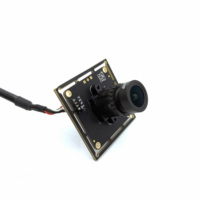 5.0MP 0.0001Lux 1/2.5 ''2592X1944 Obturateur global Faible luminosité 50fps Couleur USB Caméra 6mm Starlight Board Lens UVC USB2.0