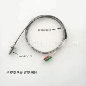 Salt Inscription E Type Thermocouple 0-400 Celsius Wire Leads Temperature Sensor - Product Image 3