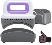 Nouvelle presse à chaud semi-automatique portable multi-usages pour casquettes, idéale pour la sublimation et l'impression par transfert sur chapeaux