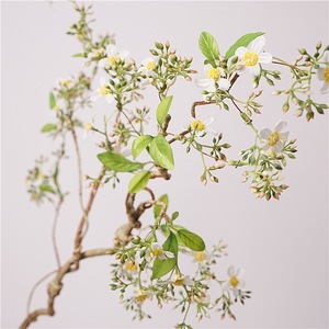Branches artificielles multicolores de fleurs sauvages avec petites fleurs, fausses fleurs de printemps pour la décoration de chambre, salon, ou mariage - Product Image 3