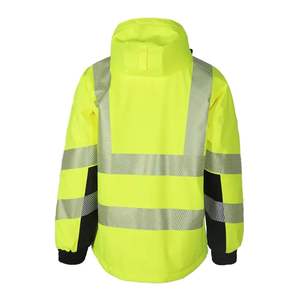 Veste de sécurité réfléchissante en polyester Oxford léger YS, gilet haute visibilité, imperméable, logo personnalisé, classe 2 ANSI - Product Image 2