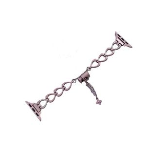 Ajustable <span class=keywords><strong>se</strong></span>ñoras de acero inoxidable Metal <span class=keywords><strong>Smartwatch</strong></span> pulsera corazón Rhinestone 38 45 49mm correas de reloj Zinc 3 4 5 <span class=keywords><strong>SE</strong></span> para <span class=keywords><strong>Apple</strong></span> - Product Image 1
